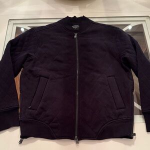 Athleta Black Bomber Jacket